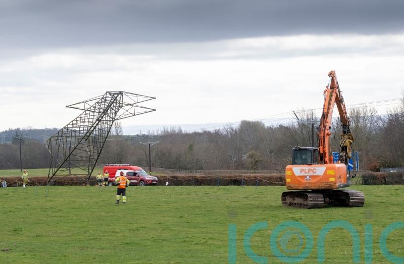 Scotland’s oldest electricity transmission line pulled down