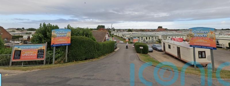 Two people die after caravan fire at holiday park