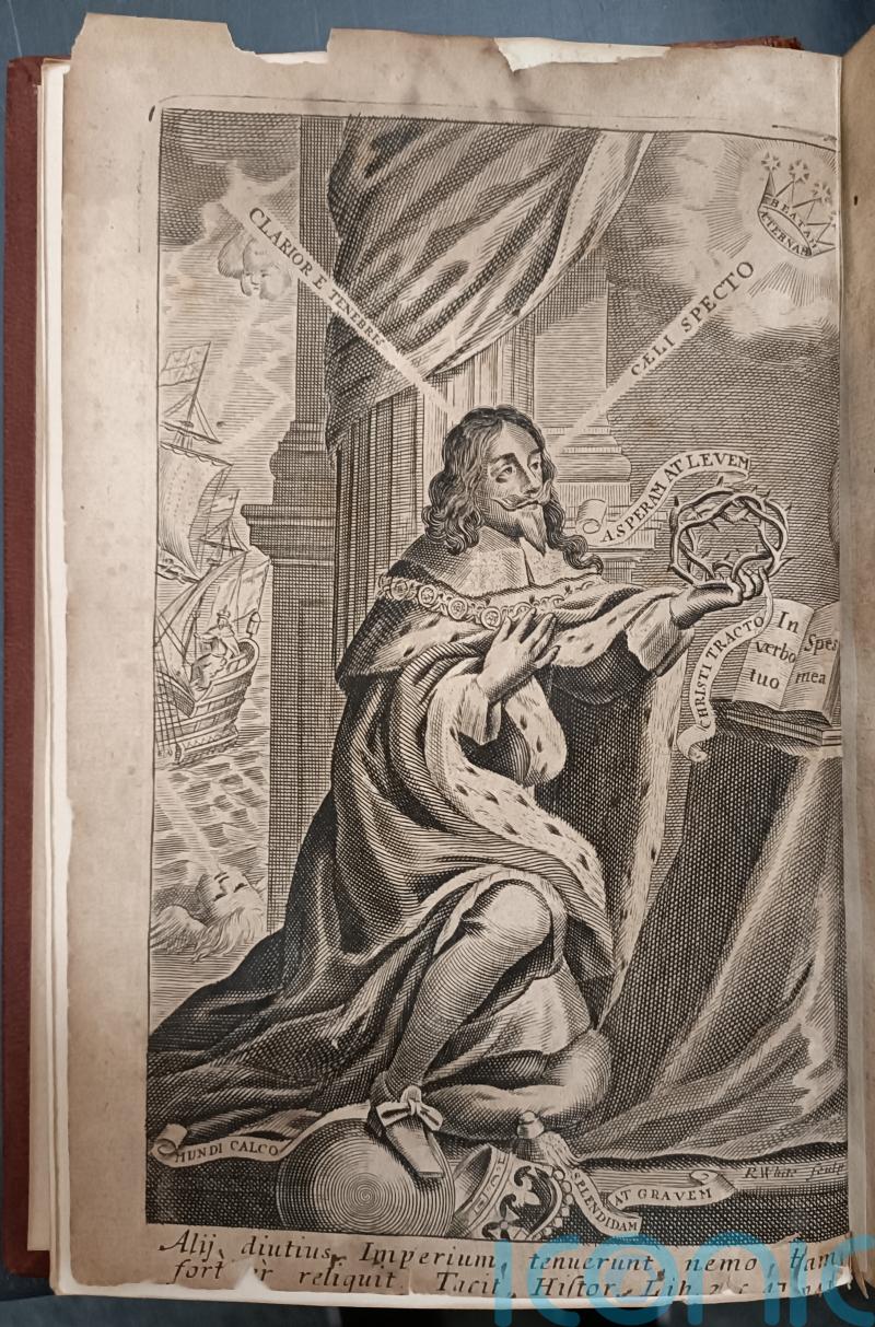 Texts connected to King Charles I to go in display in public library