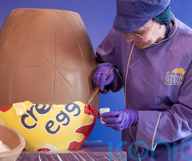 Birmingham chocolatiers claim to have cracked world’s largest Creme Egg