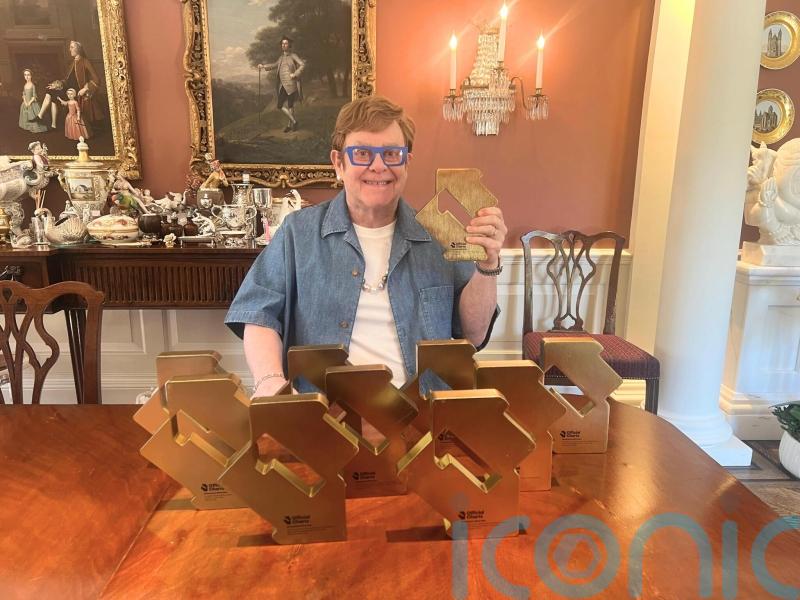Sir Elton John scores 10th number one album with Brandi Carlile collaboration