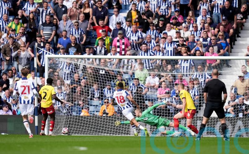 West Brom end three-game losing streak to beat Watford and boost play-off hopes