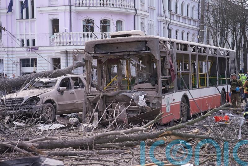 Starmer ‘appalled’ after Russian missiles kill 32 in Ukrainian city
