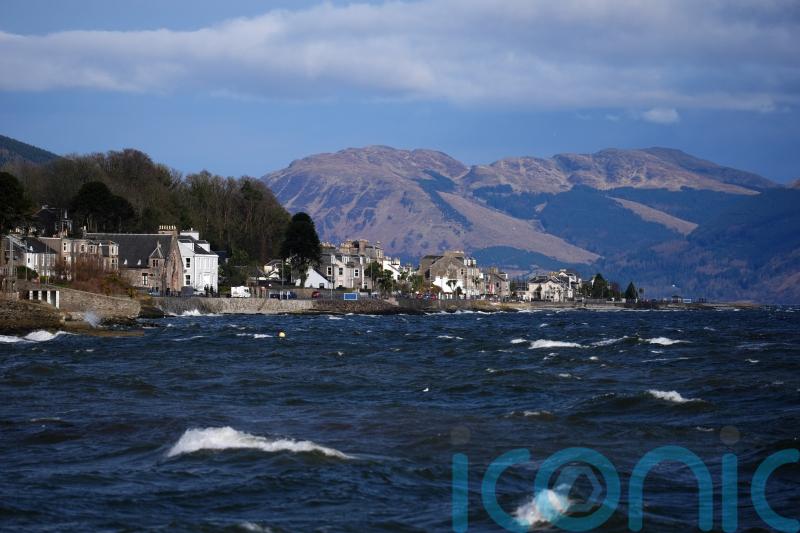 Wildfire on the Isle of Bute