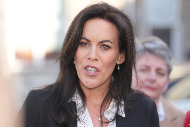 Health minister Jennifer Carroll MacNeill