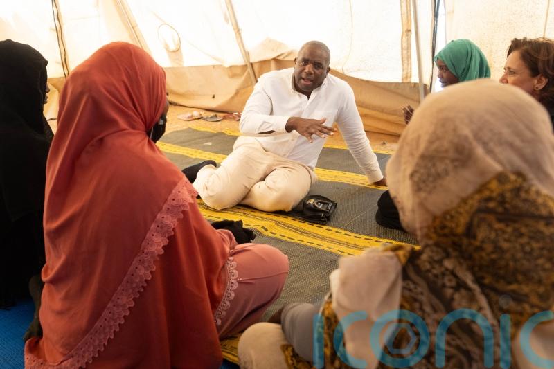 Sudan conflict ‘brutal’, says Lammy ahead of £120m aid package