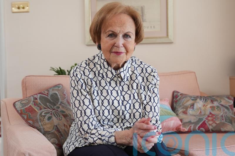 ‘We must work against terrible forces’: Holocaust survivor marks camp liberation
