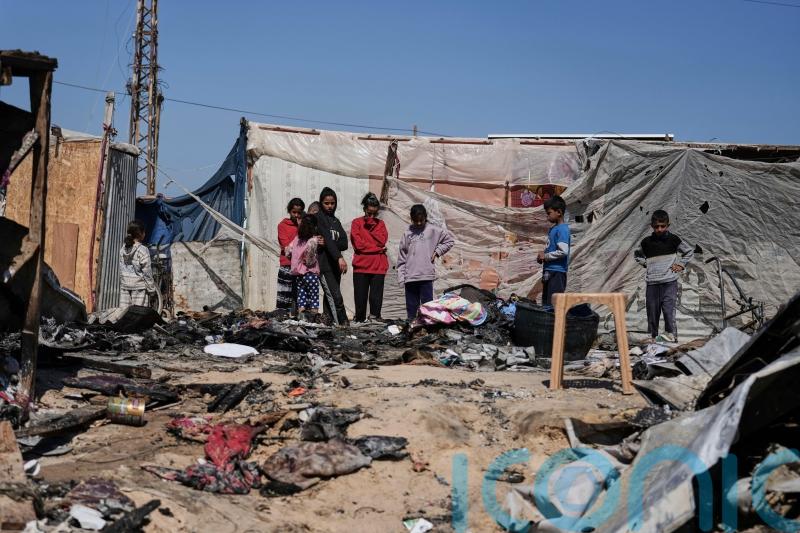 Israeli airstrikes kill at least 25 in Gaza as US ambassador visits Jerusalem