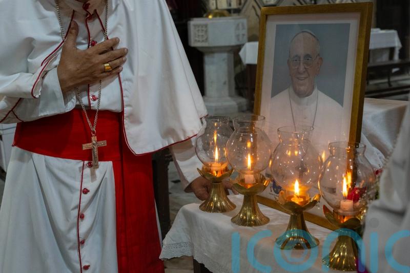 What are the church’s rites for the death of a pope?
