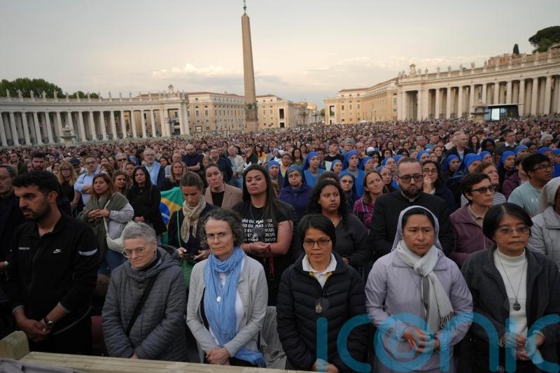 Vatican holds first public commemoration following death of Pope Francis