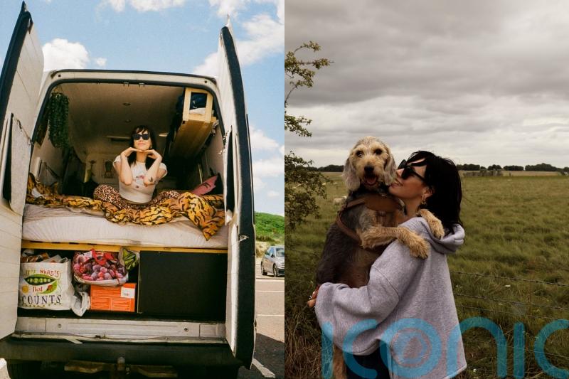 Woman, 27, escapes UK rental market to live in a van with her dog for just £650 a month