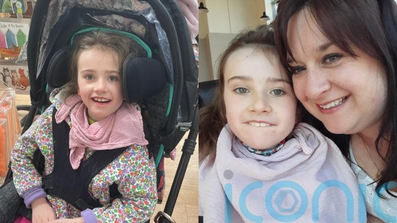 Single mother ‘lost daughter overnight’ after child’s rare condition left her locked in her body unable to walk or talk