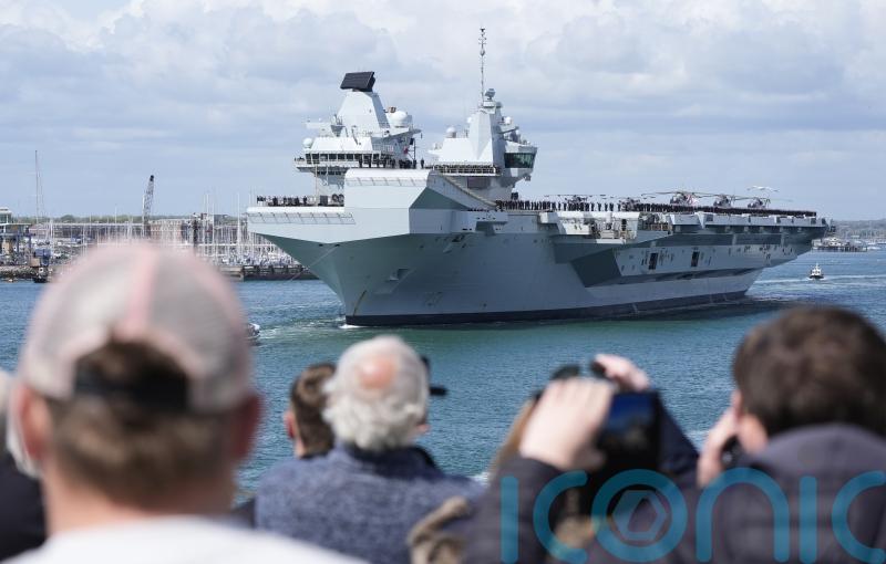Starmer: Aircraft carrier voyage to Indo-Pacific ‘clear message of strength’