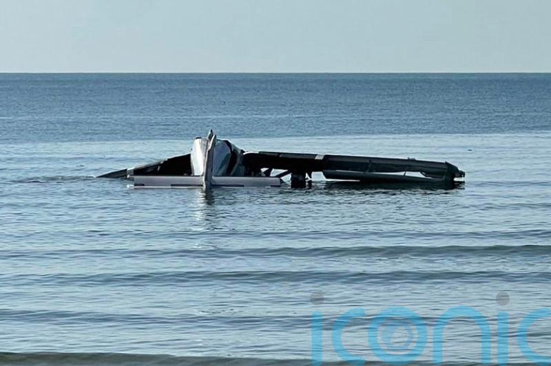 Thai police plane crashes in the sea killing all six on board