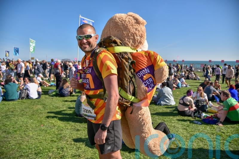 Childhood cancer survivors tackle London Marathon for ‘brighter future’