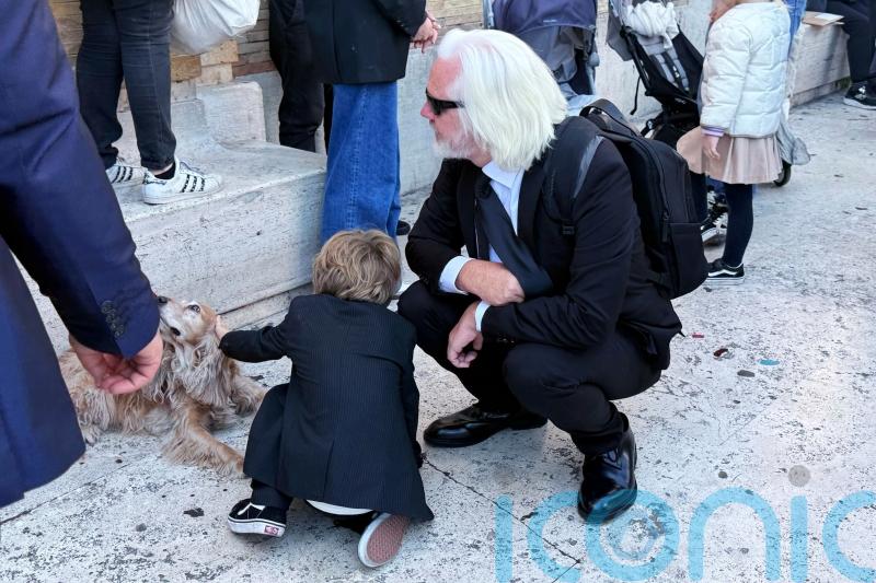 WikiLeaks founder Julian Assange in Rome for Pope Francis’s funeral