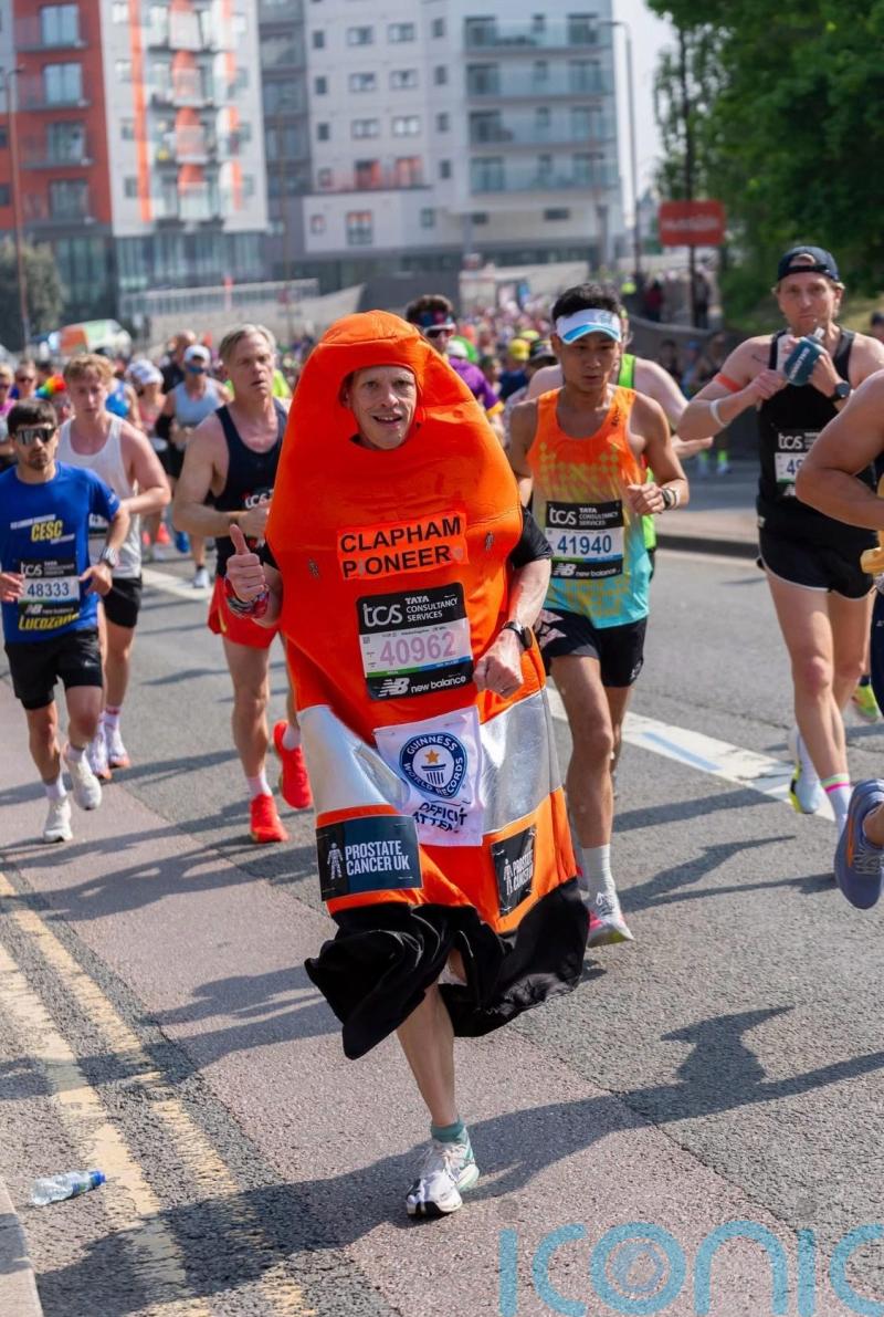 Most finishers and fastest traffic cone among confirmed London Marathon records