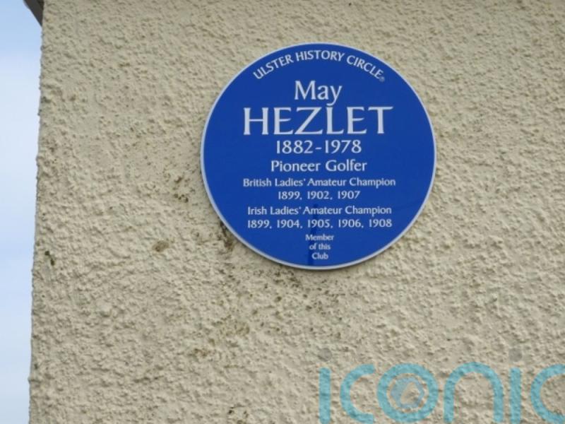 Plaque unveiled for 1890s champion teen golfer at Royal Portrush