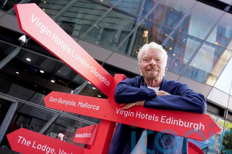 Richard Branson says opening of first Virgin hotel in London ‘really special’