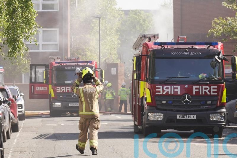 Residents woke up to loud bangs and smoke from substation fire