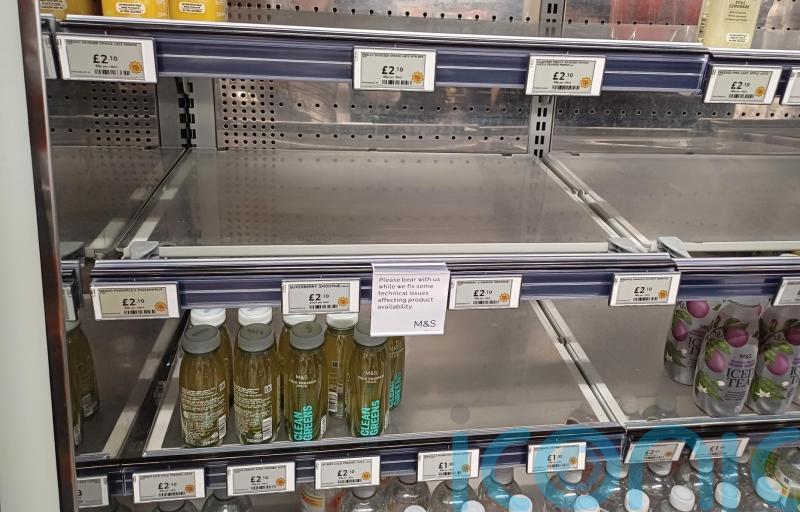Some M&S shops hit by availability issues as cyber attack fallout continues