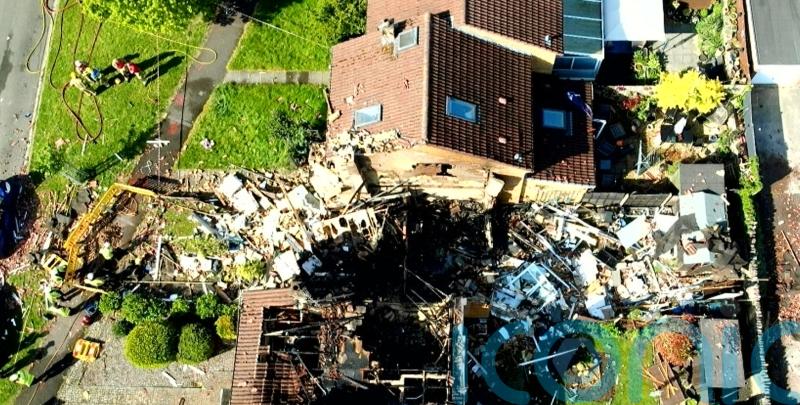 Three taken to hospital and homes evacuated after ‘gas explosion’ near Bristol