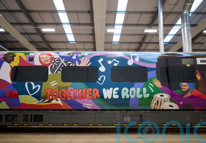 New ‘vibrant’ train design celebrates ethnicity of workforce
