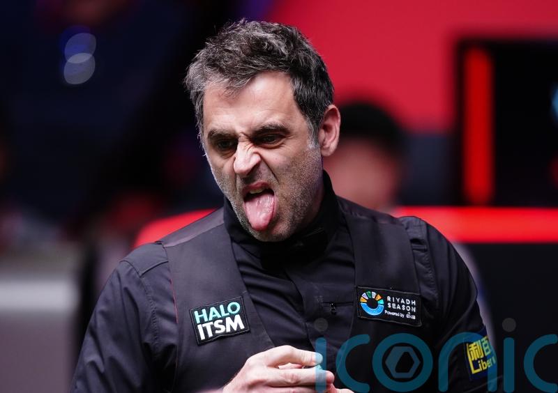 Ronnie O’Sullivan suffers session whitewash as Zhao Xintong lights up Crucible