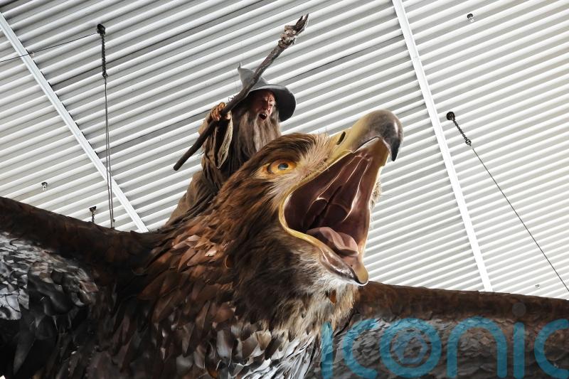 Giant sculpture of Gandalf riding an eagle to be removed from Wellington Airport