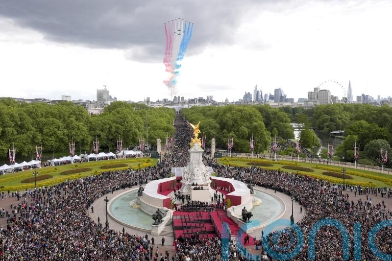 In Pictures: VE Day greeted with pride and pageantry 80 years on