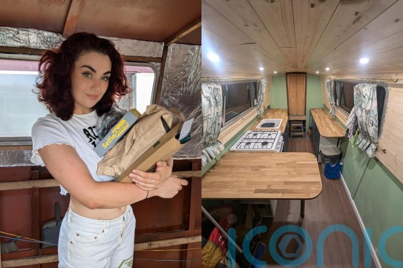 Firefighter who found house market ‘mad’ buys formerly sunken narrowboat after relationship breakdown left her with £15k