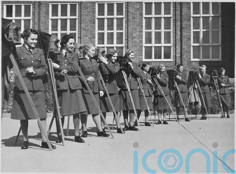 Collection of rare photos of wartime film-making released for VE Day
