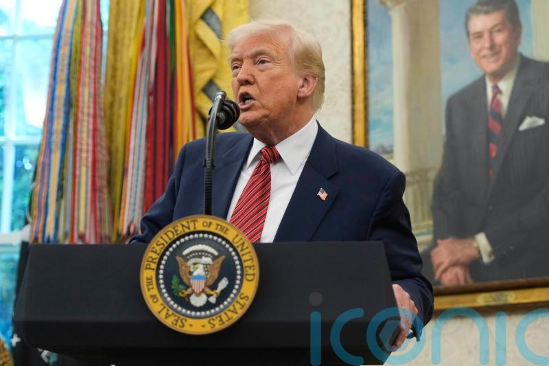 Trump says he will not reduce tariffs on China in order to have negotiations