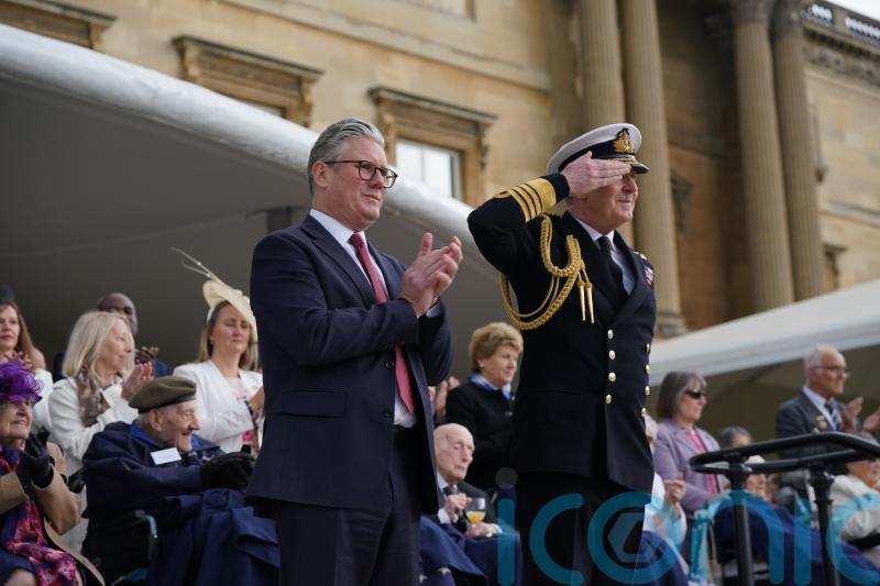 Ukraine shows lessons of VE Day not ‘just history’, says Starmer