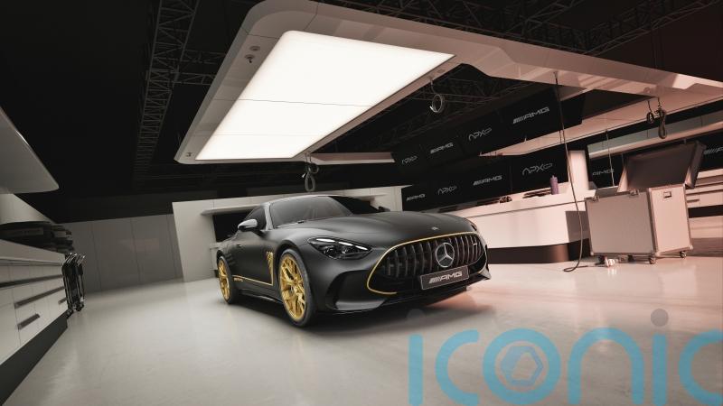 The Mercedes-AMG GT APXGP Edition built for new F1 movie