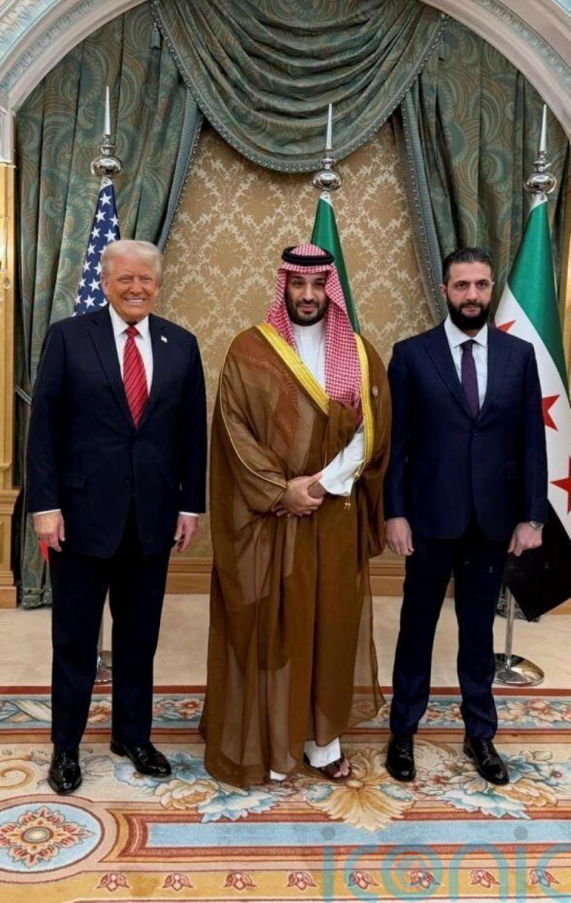 Trump meets Syria’s former-insurgent-turned-leader in Saudi Arabia