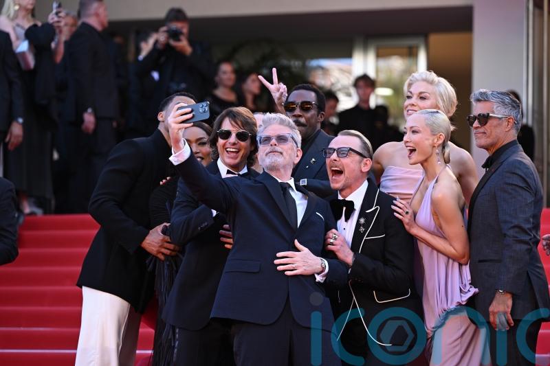Tom Cruise joins Mission: Impossible cast selfie on Cannes red carpet