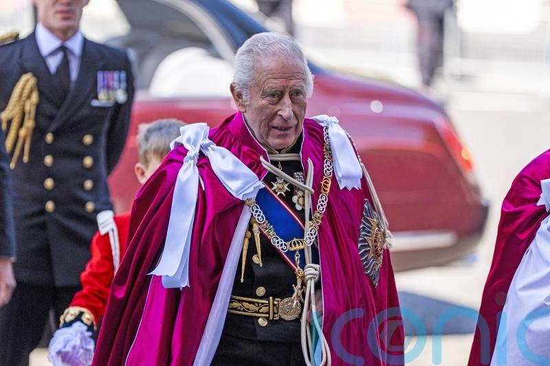 King and Prince of Wales share private moment at Order of the Bath ceremony