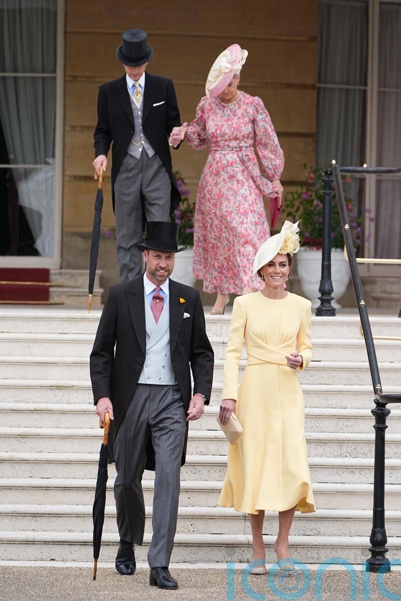 Kate returns to royal garden parties in surprise appearance at Palace