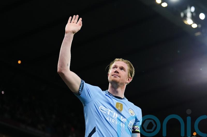 He will be missed – Pep Guardiola leads tributes to Kevin De Bruyne