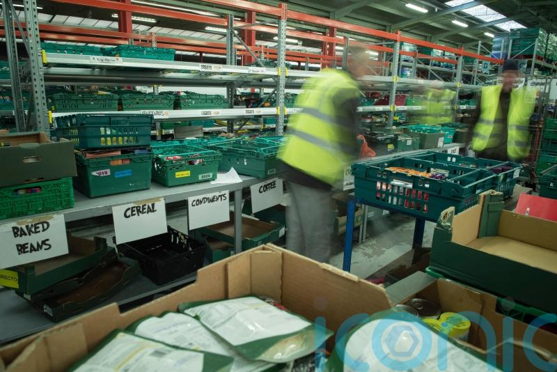 Charity urges action on hardship as food bank demand up by half in five years