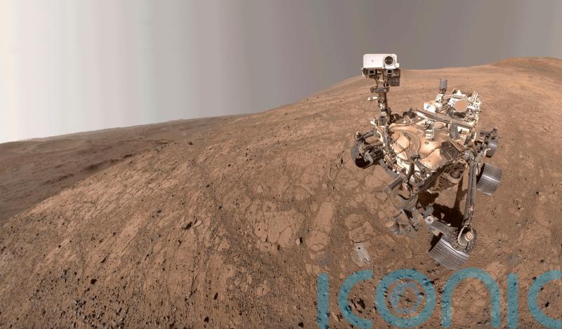 Nasa’s Mars Perseverance snaps a selfie as a Martian dust devil blows by