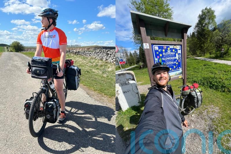 ‘My dad cycled to Australia in the 1980s, so now I’m following in his footsteps pedalling my way to Thailand’