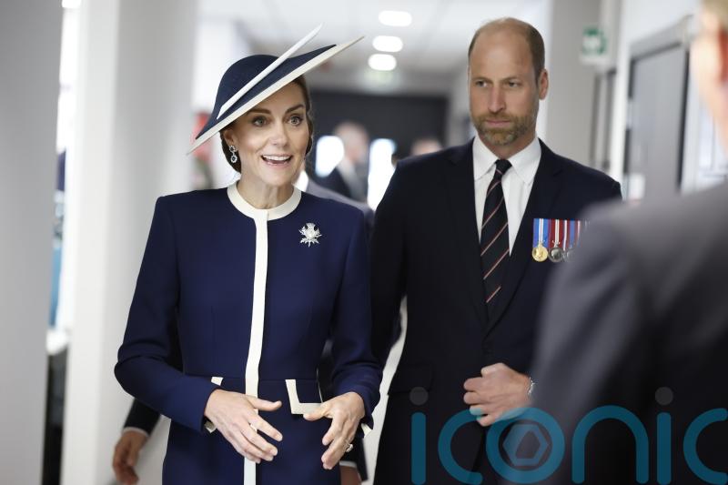Kate names Royal Navy warship as William says it ‘screams UK power’