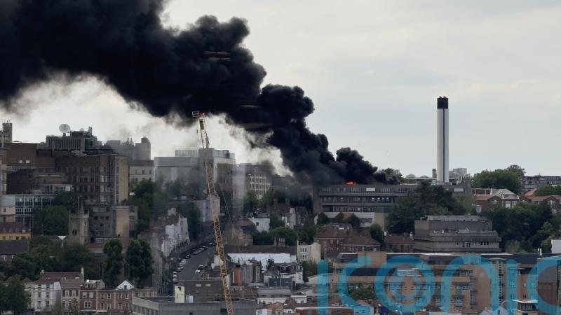 Mothers-to-be moved to safety as fire breaks out at maternity hospital