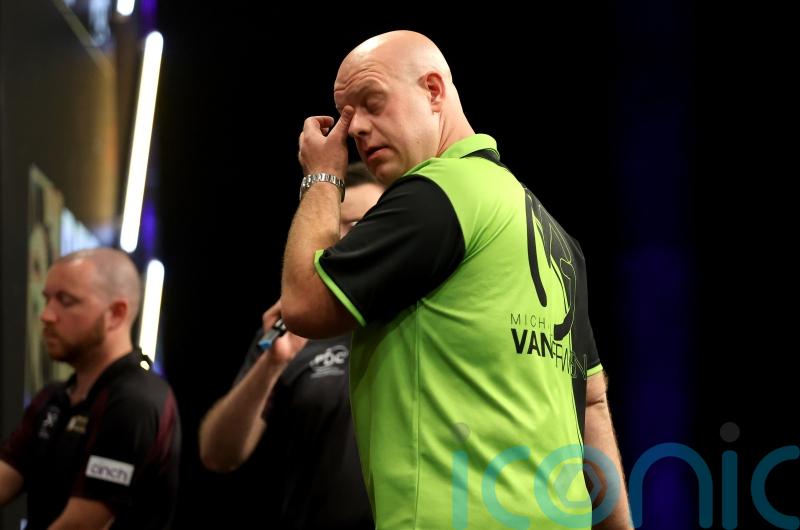 Michael van Gerwen exits Premier League after Nathan Aspinall loss in Sheffield