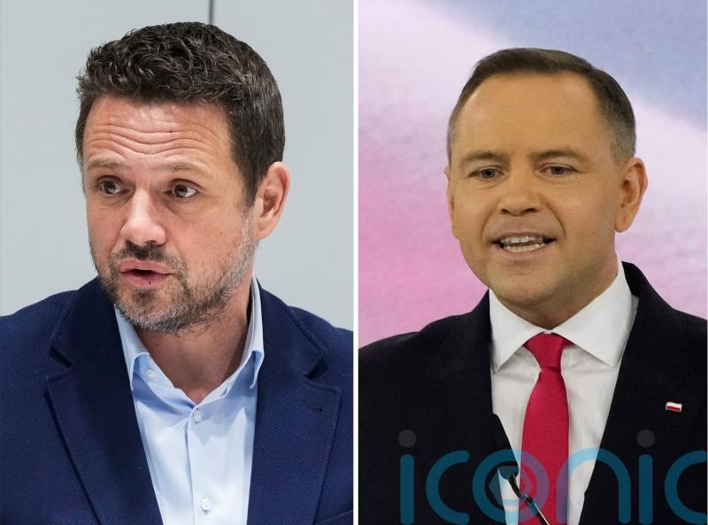 Poles rally behind competing candidates as presidential vote nears