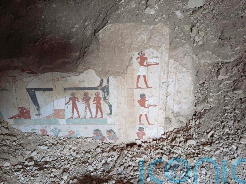 Egyptian archaeologists discover three tombs in Luxor