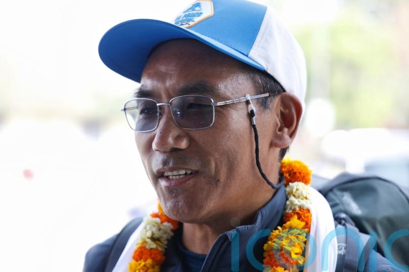 Famed Sherpa guide climbs Mount Everest for record 31st time