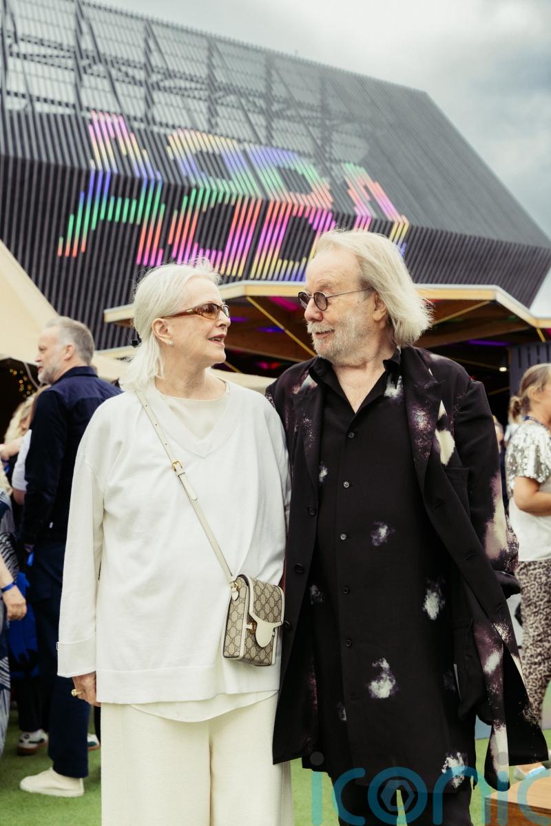 Benny Andersson and Anni-Frid Lyngstad reunite for third Abba Voyage anniversary
